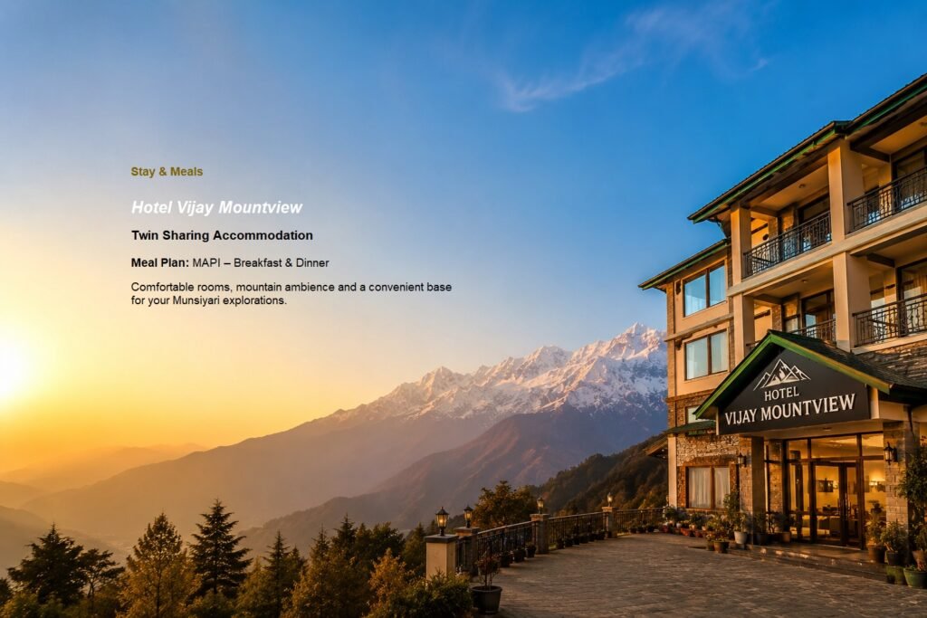 Hotel Vijay Mountview Munsiyari