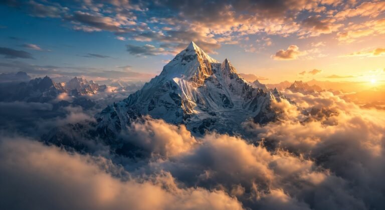 Adi Kailash peak view during Himalayan expedition